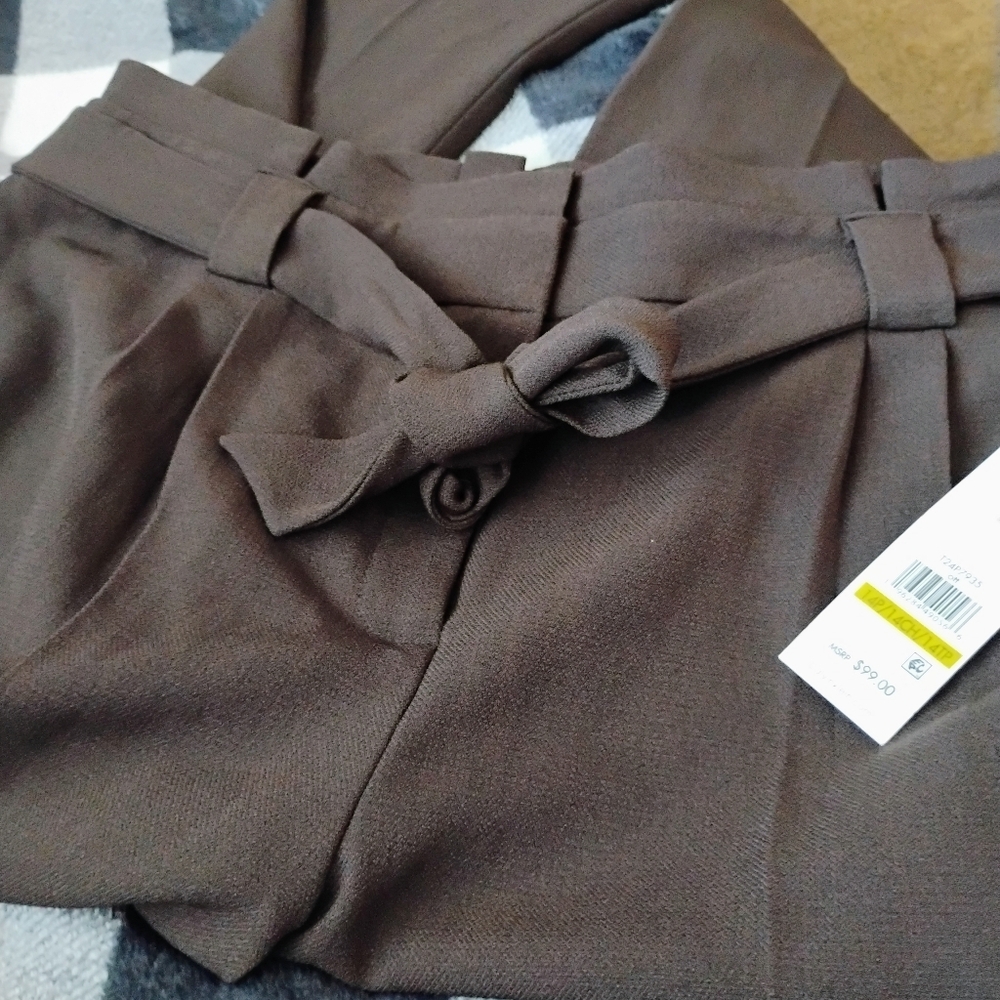 Calvin Klein Brown Women's Trousers
